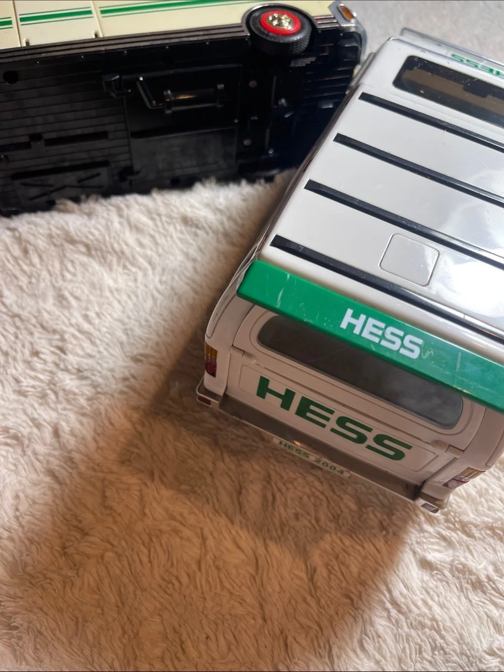 Vintage hess trucks